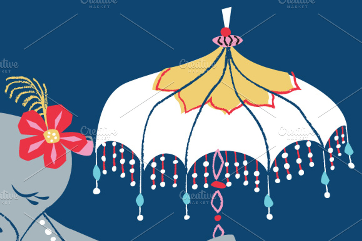 Life is a Circus: Clip Art (PNG), an Animal Illustration by Erica Hite (Photo 3 of 4)
