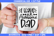 Dad SVG Bundle 20 Designs, an Illustration by ZoomkSVG (Thumbnail 22 of 41)
