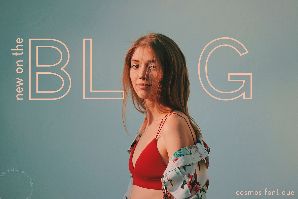 COSMOS Offset Font Duo preview 6