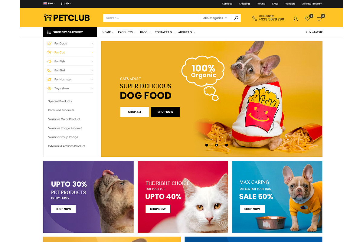 Nebon-Multipurpose WooCommerce Theme, a WordPress Template by Panda Theme (Photo 2 of 2)