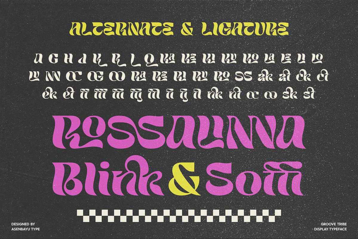 Groove Tribe Font, a Serif Font by Asenbayu (Photo 10 of 14)
