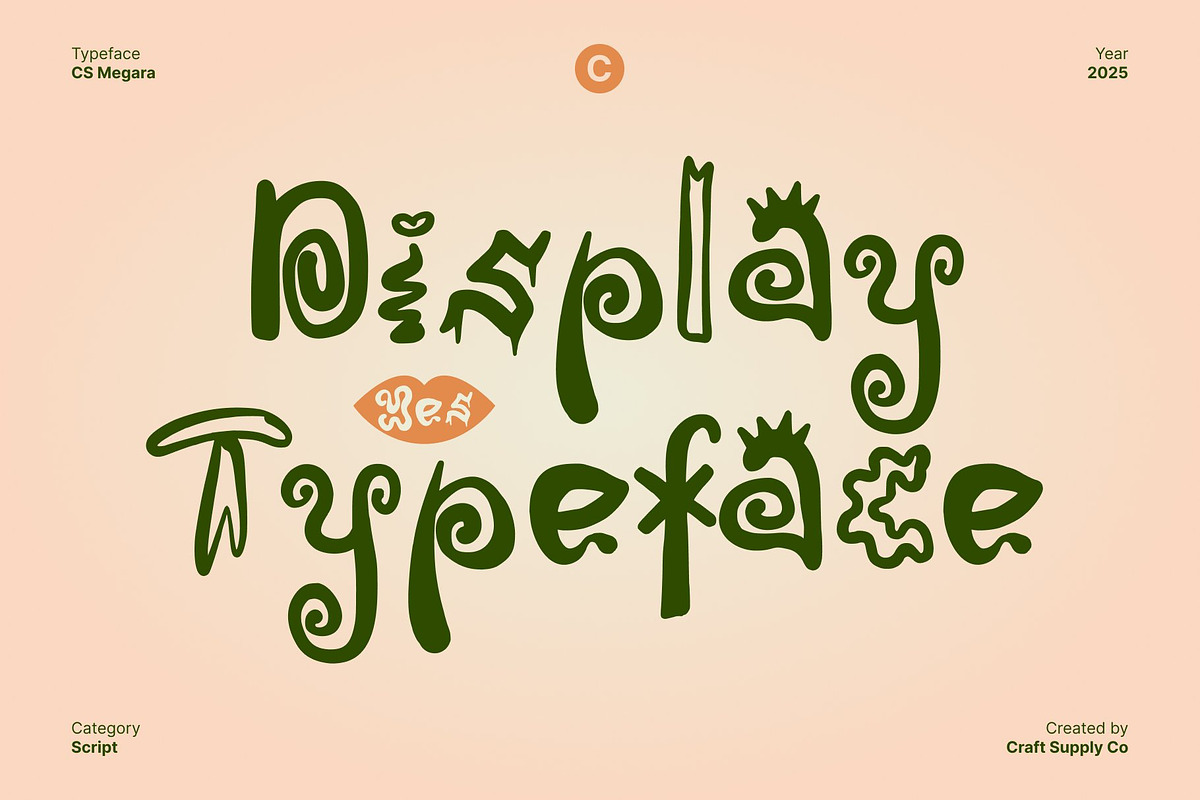 CS Micah – Whimsical Font, a Sans Serif Font by Craft Supply Co. (Photo 2 of 8)