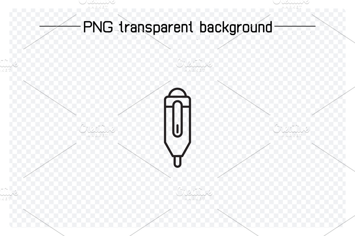 Writing Tools and Pen Icons Set, an Outline Icon by Designfour (Photo 3 of 7)