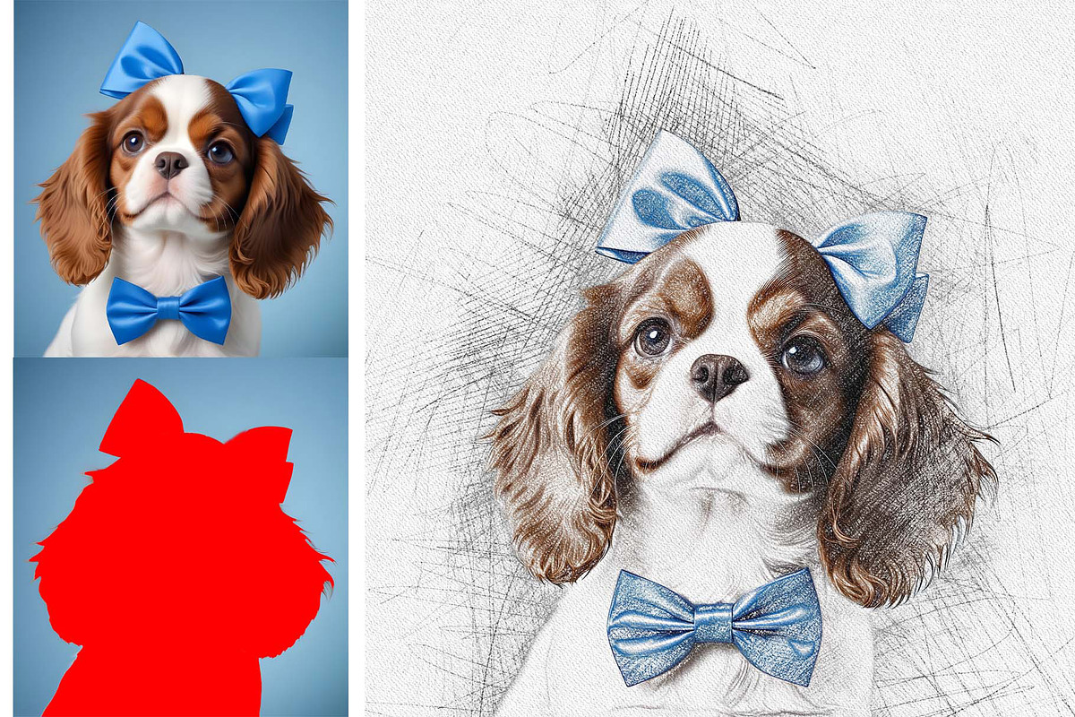 Pencil Sketch Maker, an Action Add-On by MRI STUDIO (Photo 6 of 28)