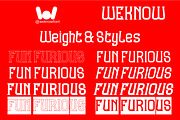 Fun Furious font, a Blackletter Font by weknow (Thumbnail 7 of 8)