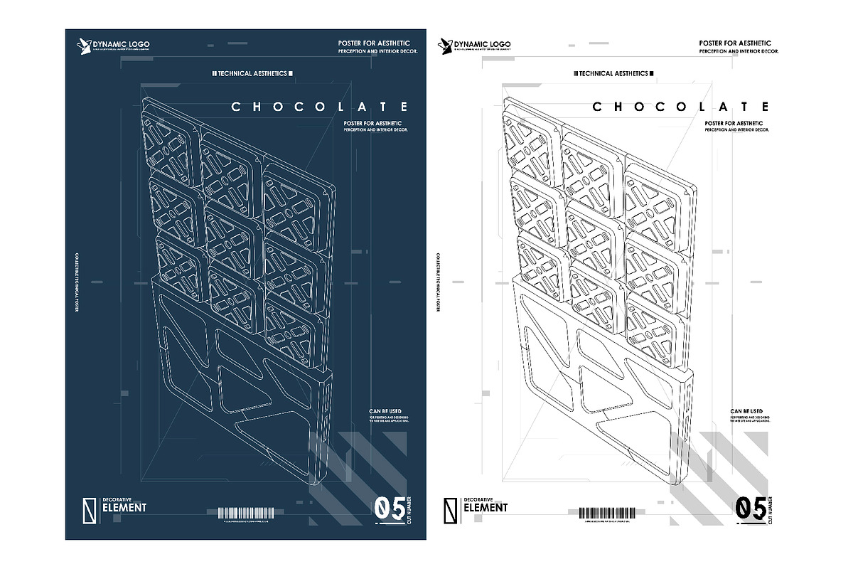 Futuristic Tech Posters, a Food Illustration by Andrew_Derr (Photo 15 of 15)