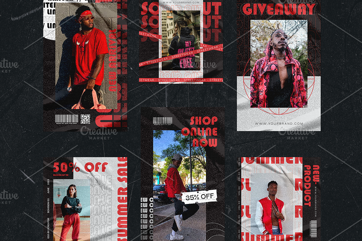 Hype Instagram Template - Blushix, a Social Media Template by Gibcreat (Photo 3 of 4)