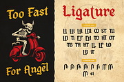 Reblade, a Blackletter Font by Artisan Themes (Thumbnail 8 of 10)