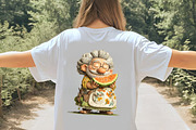 Funny Summer Beach Grandpa Clipart, an Illustration by Digital Artistic99 (Thumbnail 8 of 11)