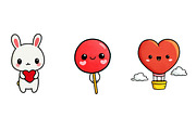 Valentines mail clipart, Valentines, an Illustration by CreationArt (Thumbnail 6 of 6)