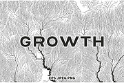 Growth - 50 Backgrounds, a Texture Graphic by GarryKillian (Thumbnail 1 of 51)
