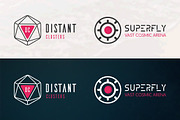 10 Futuristic logos pack, a Branding & Logo Template by fortyfive (Thumbnail 4 of 6)