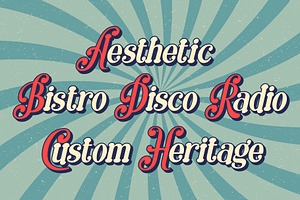 Back To Vintage Font