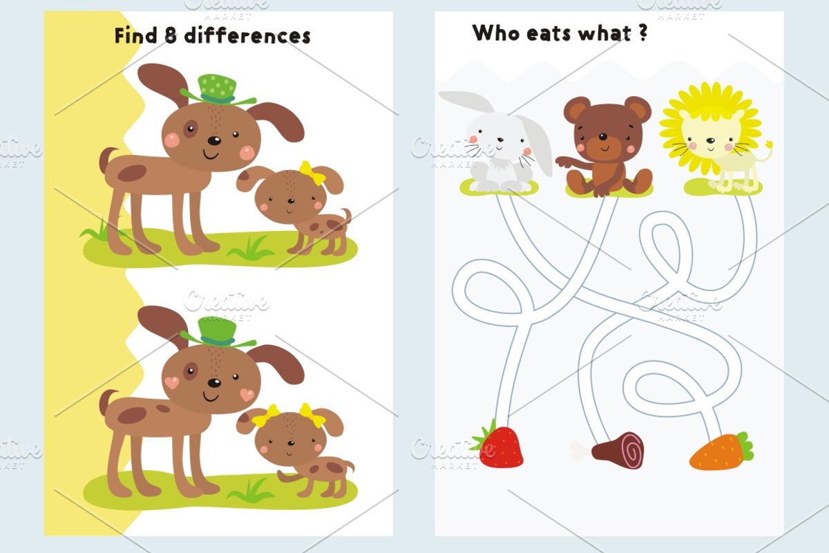 Set Let's be friends, a Work Illustration by Svetlana Loseva (Photo 5 of 8)
