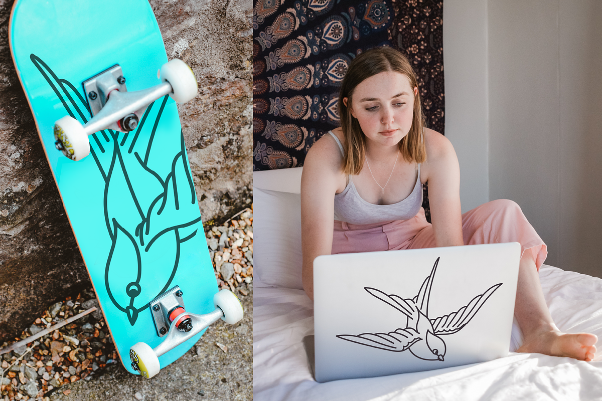Swallow Illustration Set, an Illustration by Inkwell Supply Co (Photo 2 of 5)