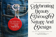 Midnight Cafe Society Elegant Serif, a Serif Font by AmorfaType (Thumbnail 4 of 8)