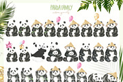 Watercolor Panda Family, an Animal Illustration by Catherine Wheel (Thumbnail 17 of 17)
