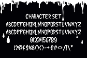 Creepy Melter Horror Font, a Font by PutraCetol Studio (Thumbnail 5 of 5)
