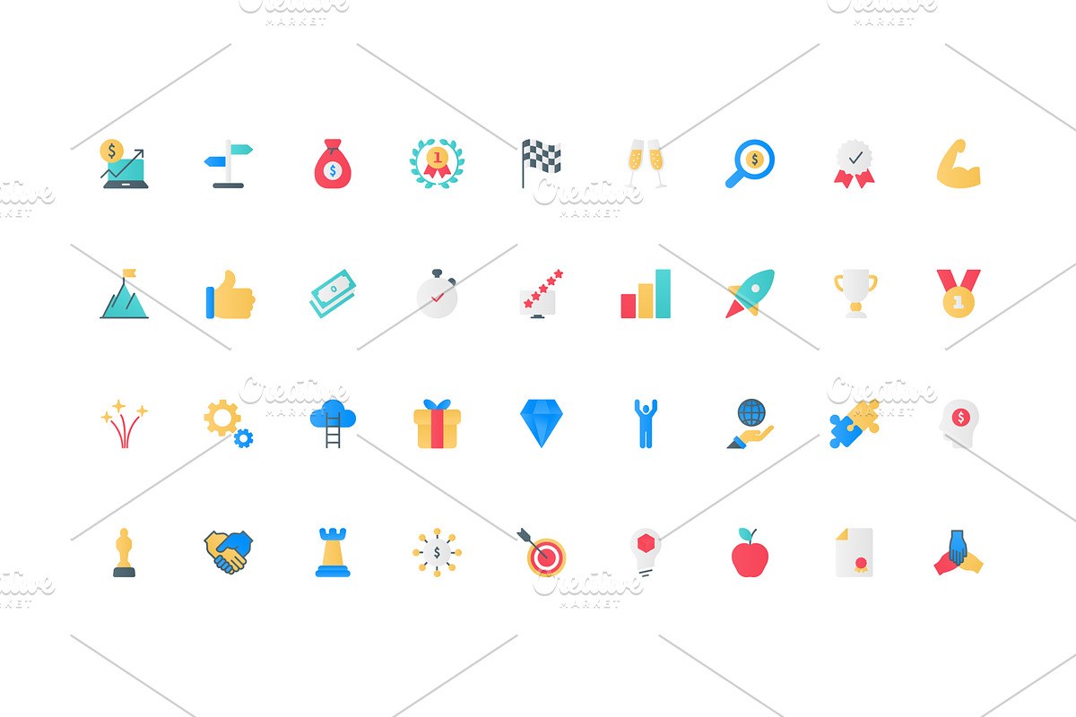 Success achievement, award and first, an Object Illustration by Lemberg Vector