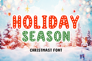 Christmas Season - Decorative Font, a Font by KiddoGlyphs Studio (Thumbnail 2 of 5)