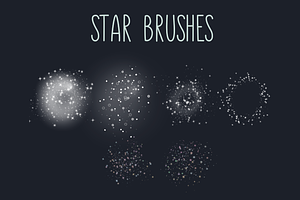 Cosmic Dreams Star Brushes