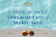 Veltica, a Serif Font by Burntilldead (Thumbnail 5 of 13)