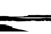 Abstract Savanna Scenery Silhouette, a Graphic by Artivon (Thumbnail 7 of 13)