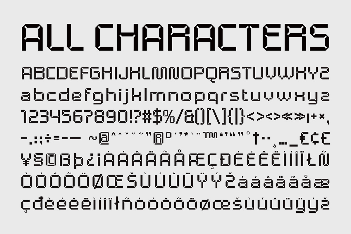 CS Escape – Inktrap Font, a Sans Serif Font by Craft Supply Co. (Photo 7 of 8)
