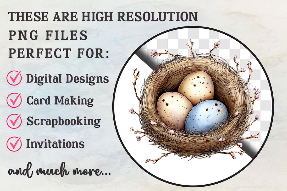 Boho Pastel Easter Clipart Bundle, an Illustration by RobertsArt (Photo 2 of 6)