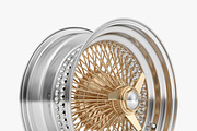 100 Spoke Wire Wheel Rim, a Cars & Vehicle 3D Model by Alartimodels (Thumbnail 1 of 15)