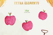 Farm Animals Watercolor Clipart, an Animal Illustration by LeMagiqueBoutique (Thumbnail 4 of 8)
