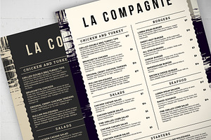 Restaurant Menu Template