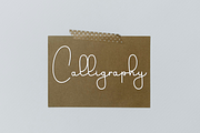 Swallowing, a Handwritten Font by InermediaSTUDIO (Thumbnail 7 of 8)