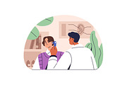 Doctors taking medical tests set, a Healthcare Illustration by PaperTrident (Thumbnail 7 of 9)