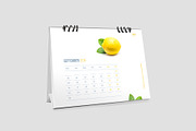 Desk Calendar for 2019, a Stationery Template by Vepix (Thumbnail 9 of 13)