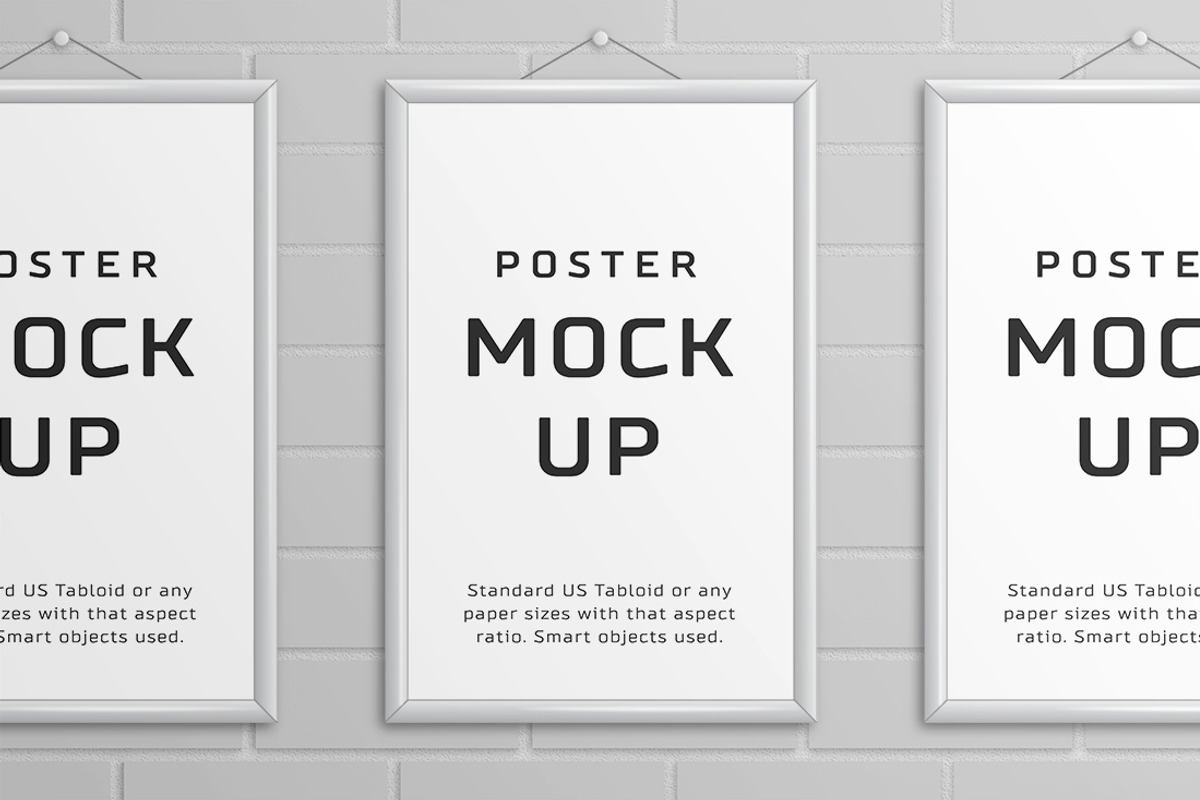 Poster Mock Up – Tabloid, a Print Template by Petr Stránský (Photo 6 of 8)