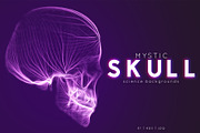 Abstract Skull vector, a Technology Illustration by GarryKillian (Thumbnail 1 of 3)