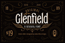 Glenfield - A Vintage Typeface