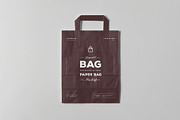 Paper Bag Mock-up, a Packaging Mockup by zippypixelstudio (Thumbnail 7 of 12)