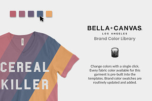 Bella Canvas 3005 V-Neck Tee