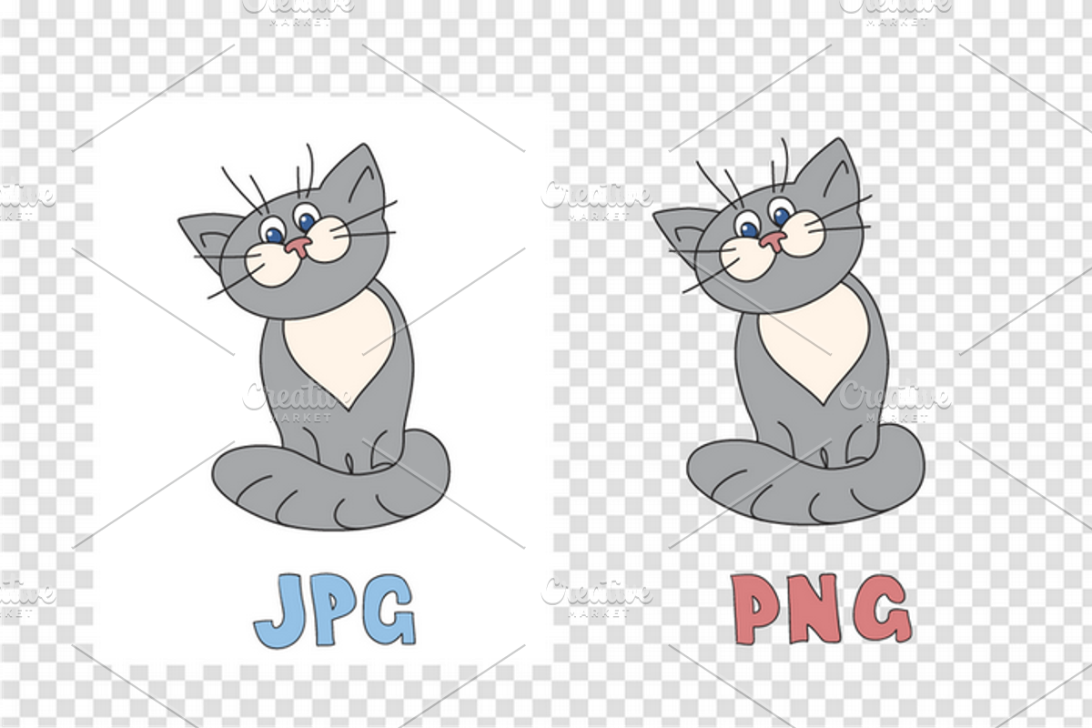 Cartoon cats illustrations, an Animal Illustration by Olga Proz (Photo 3 of 3)