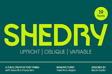 Shedry - Variable Sans Serif