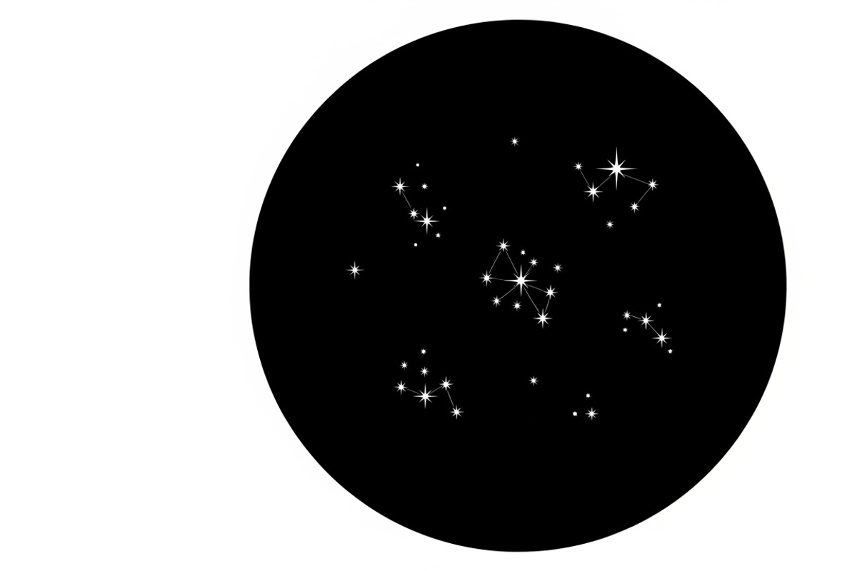 Elegant custom star map wall panel, an Illustration by Amazin_art (Photo 10 of 36)