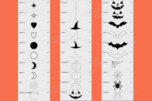 30 Halloween Procreate Brushes Set