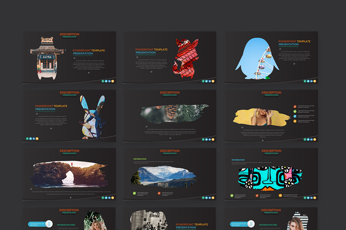 3 IN 1 Powerpoint Presentation, a Presentation Template by Graphicgo (Photo 14 of 30)