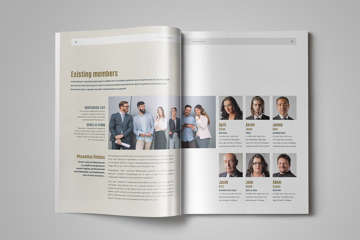 HR / Employee Handbook, a Templates & Theme by StockInDesign (Photo 6 of 10)