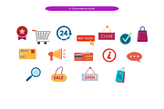 E-Commerce Icons, a Finance Illustration by Creathub Studio (Thumbnail 2 of 3)