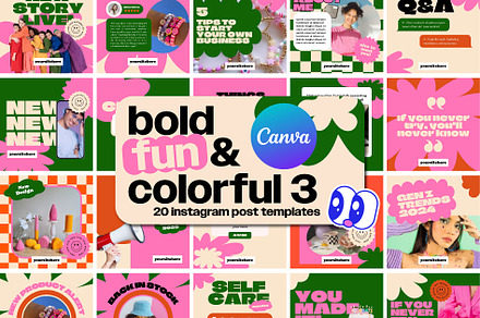 2024 Bold Gen Z - Canva Templates 3, a Social Media Template by othersbyalex