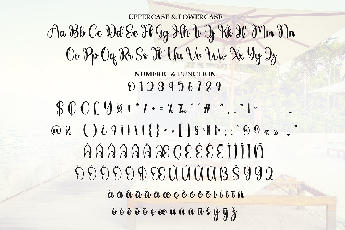 Vacation | Script Font, a Handwritten Font by Scratchones (Photo 7 of 9)