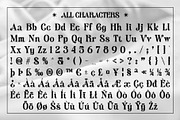 Adevas Unfocus, a Serif Font by Craft Supply Co. (Thumbnail 8 of 8)